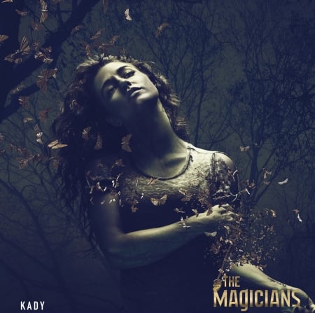 The Magicians ( 2015 - ) - actress, girl, tv series, the magicians, fantasy, poster, jade tailor, butterfly, kady