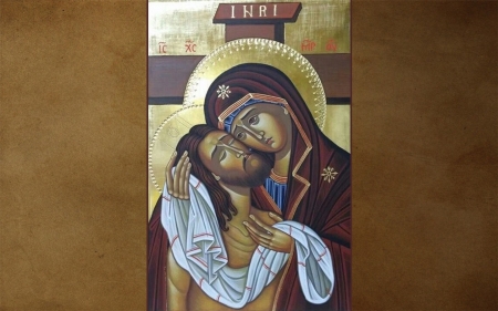 Pieta - christ, cross, jesus, pieta, mother, mary