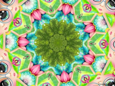 LITTLE GIRL KALEIDOSCOPE