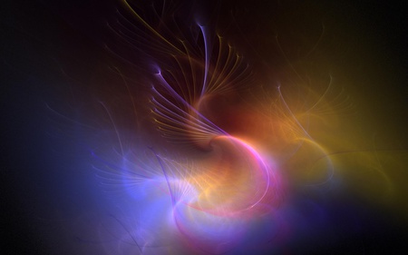 colorful - abstract, colorful, phoenix