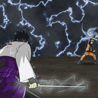 sasuke vs naruto