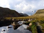 Beautiful Lake with mountain