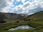 Beautiful Lake with mountain