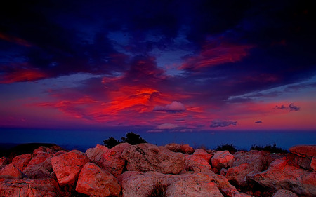 Colorful sky - nature, sky