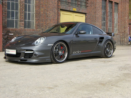 Edo Porsche 997 Turbo Shark 2007 - porsche, grey