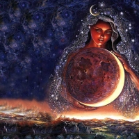 Moon goddess