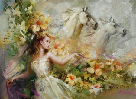 ♥ - abstract, art, lovely, painting