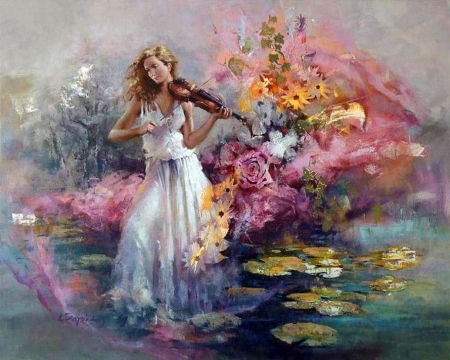 ♥ - abstract, art, lovely, painting