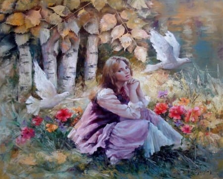 ♥ - abstract, art, lovely, painting