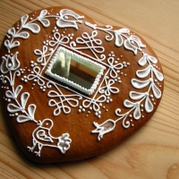 Fancy Gingerbread Cookie