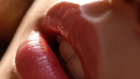 :) - skin, woman, mouth, closeup, lips, pink