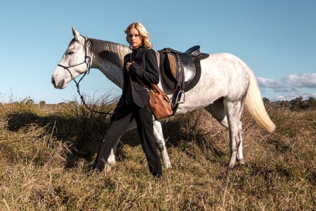 Stylish Cowgirl . .