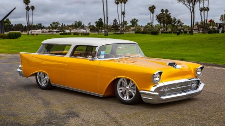 1957 Chevy Nomad - 1957 chevy nomad, desktop, wallpaper, windows