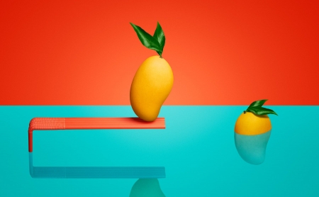 :) - water, yellow, summer, blue, creative, orange, colorful, fantasy, pool, fruit, vara