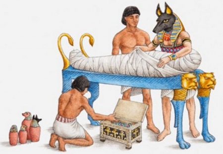 Ancient_Egyptians 4 - mummy, ancient, egypt, anubis