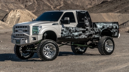 Offroad Ford F350 - Offroad Ford F350, desktop, windows, wallpaper