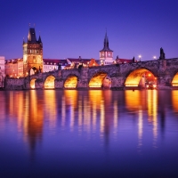 Charles Bridge at Night