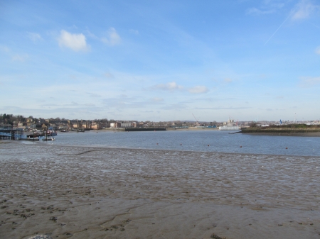 River Medway - medway, uk, rivers, waterfront, kent, chatham