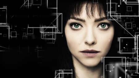 Anon (2018) - girl, movie, anon, face, sf, Amanda Seyfried, actress