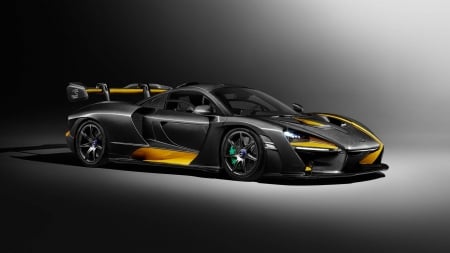 2018 McLaren Senna Carbon - fun, Carbon, car, McLaren Senna, 2018, cool