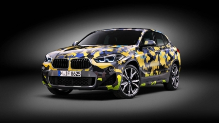 BMW X2 Digital Camo Concept - cool, car, fun, x2, bmw, digital camo concpt