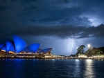 Storm Over Sydney Opera House, Australia