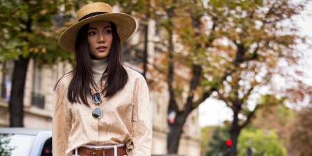 City Cowgirl . . - style, western, women, models, hats, outdoors, brunettes, cowgirl, female, fashion