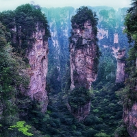 Amazing Tall Cliffs in China