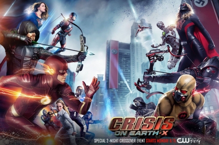 Crisis on Earth X - legends of tomorrow, entertainment, fun, cool, tv series, flash, arrow, supergirl