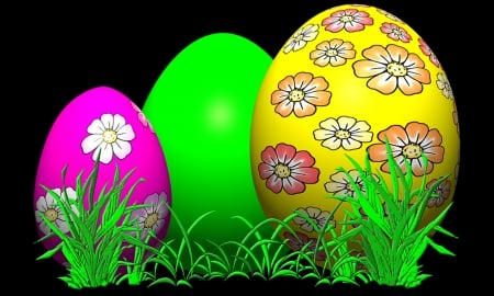 Easter - beauty, eggs, holidays, art, easter, paintings