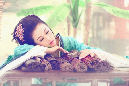 ♥ - abstract, beauty, oriental, lovely