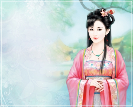 ♥ - abstract, beauty, oriental, lovely