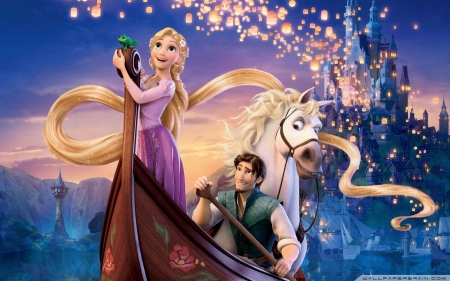 Rapunzel - movie, rapunzel, cartoon, disney