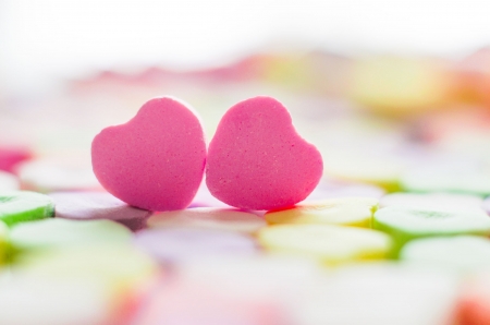 ♥ - abstract, photography, love, pink, hearts