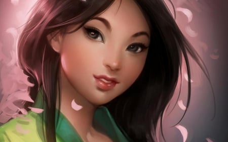 Mulan - wallpapers, mulan, cartoon, disney