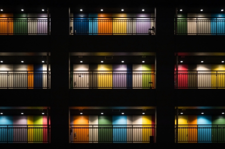 ♥ - black, colorful, rainbow, window, texture