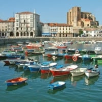 Marina in Cantabria, Spain