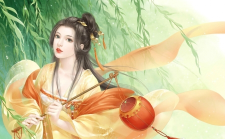 ♥ - abstract, oriental, asian, art