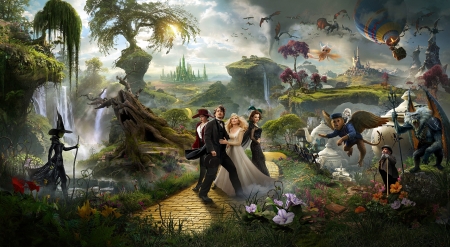 Oz the Great and Powerful (2013) - movie, fantasy, oz the great and powerful, poster