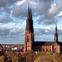 Church in Uppsala, Sweden