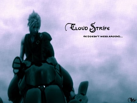 Don't Mess With Cloud - cloud, ff7, cloud strife, final fantasy