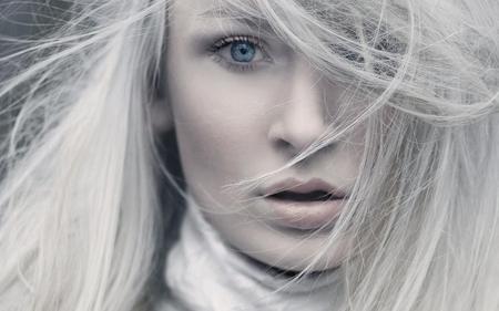 Platinum Blond - pretty, art, blond, beautiful