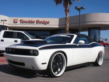 Dodge Challenger - black, challenger, white, dodge