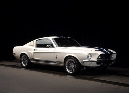 Shelby GT500 '1968 - shelby, mustang, gt500, car, tuning, ford