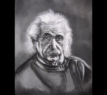 Albert Einstein - albert einstein, portrait, scientist, emc2, man, master