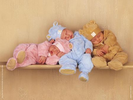 Angelic world of babies - kids, shelf, people, angelic, babies, innocence, sleeping