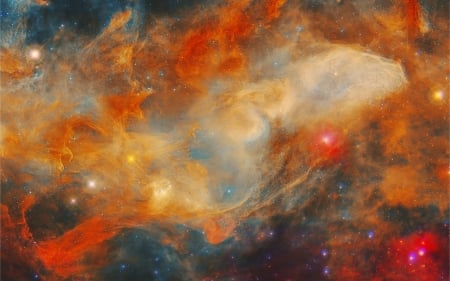 The Blue Horsehead Nebula in Infrared - fun, stars, cool, nebula, galaxies, space