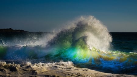 Waves - sea, ocean, wave, amazing