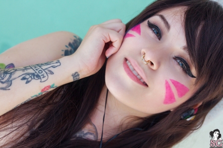 Unknown Model - Suicide Girls, babe, lady, woman, model