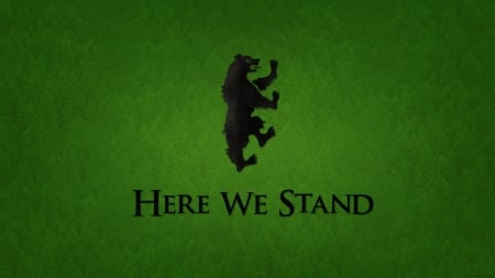 Game Of Thrones - House Of Mormont - HBO, American, A Song of Ice and Fire, House Mormont, drama, medieval, House, fantasy, George RR Martin, Game Of Thrones, tv, flag, television series